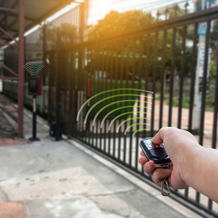 PILOT DO BRAMY SAMOKOPIUJACY UNIWERSALNY ALARMU ROLET 433HZ DUŻY