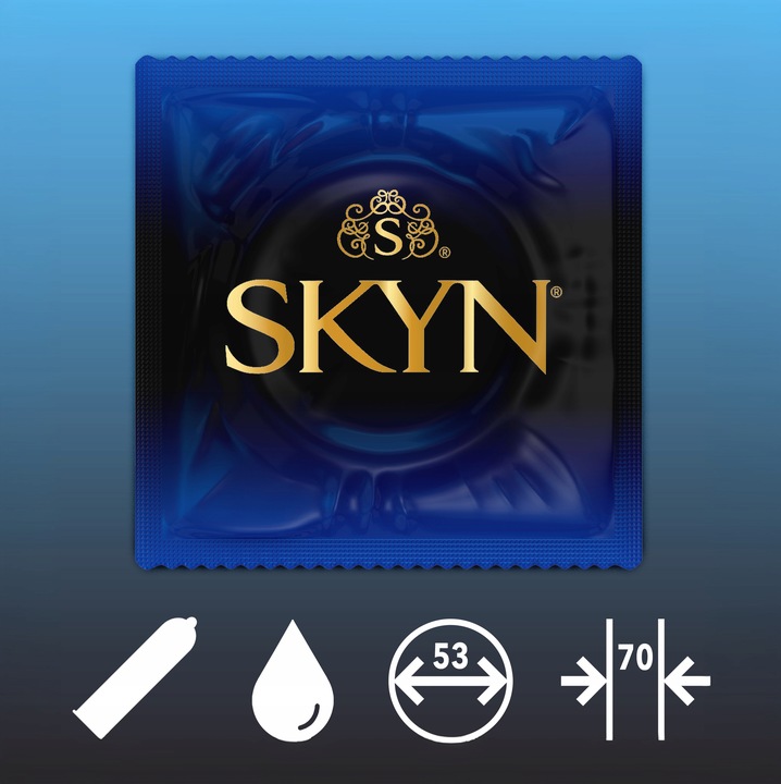 Prezerwatywy SKYN EXTRA LUBRICATED dodatkowo NAWILŻANE nielateksowe 24