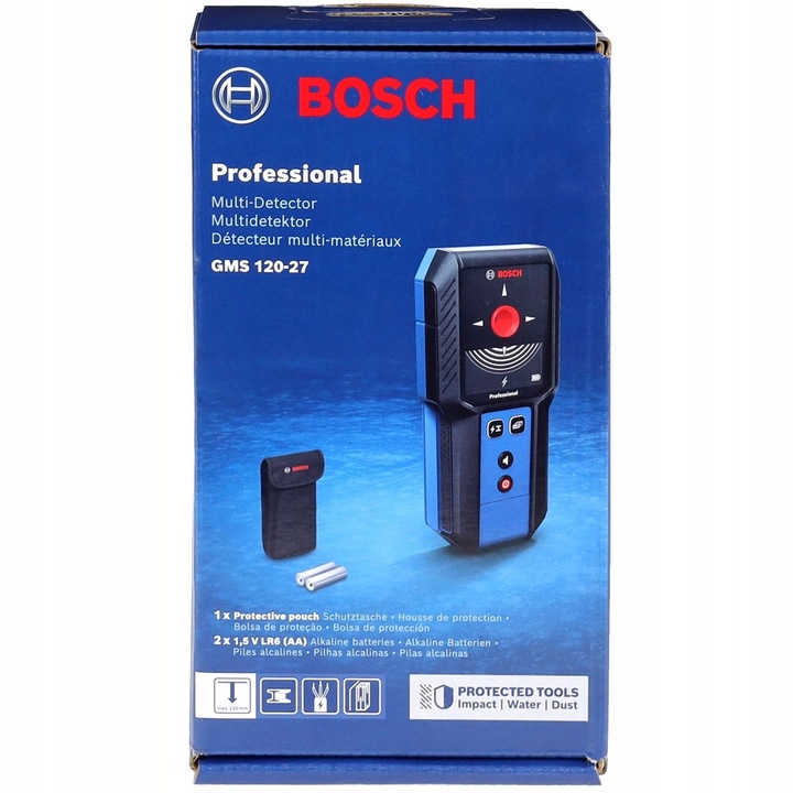 CYFROWY WYKRYWACZ METALI i PRZEWODÓW GMS 120-27 BOSCH