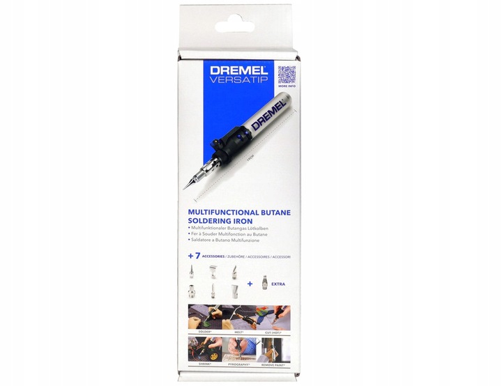 LUTOWNICA GAZOWA PALNIK VERSATIP 2000-7 DREMEL + OSPRZĘT