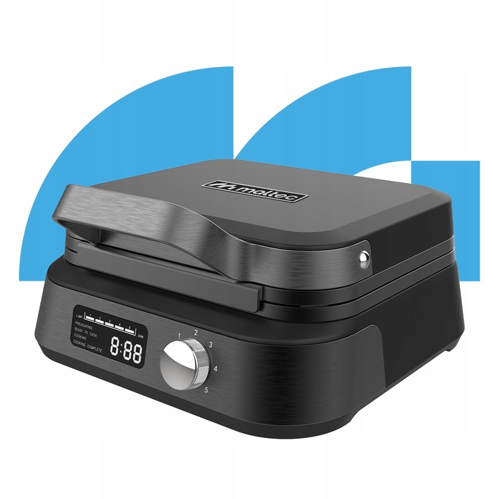 GOFROWNICA DUŻE GOFRY REGULACJA TEMPERATURY DŹWIĘK MOCNA 2200W