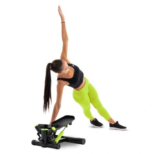 Stepper Skrętny z linkami i licznikiem step steper trening w domu