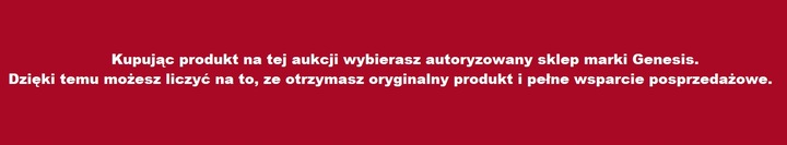 Myszka Gamingowa Genesis ZIRCON 500 Bezprzewodowa Bluetooth 10000 DPI Biała
