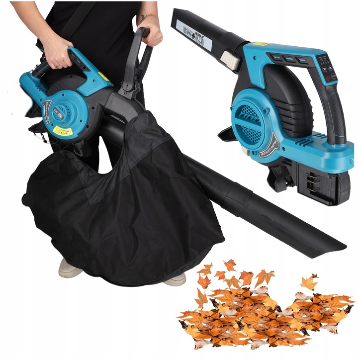 Odkurzacz Dmuchawa do liści akumulatorowa DEDRA SAS+ALL z