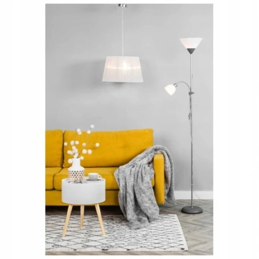 Lampa podłogowa stojąca czytanie nocna 180cm 60W