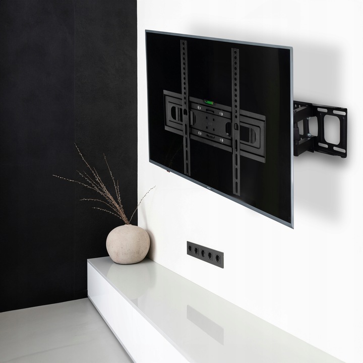 MOCNY UCHWYT do TELEWIZORA LCD LED WIESZAK TV ŚCIENNY OBROTOWY 32-85