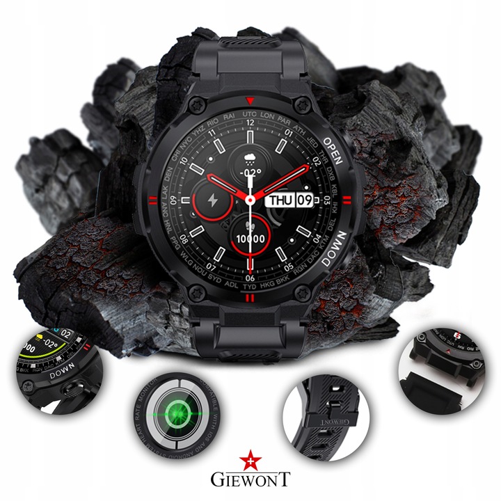 SMARTWATCH ZEGAREK na KOMUNIĘ dla Chłopca + Torebka ROZMOWY SMS GW430