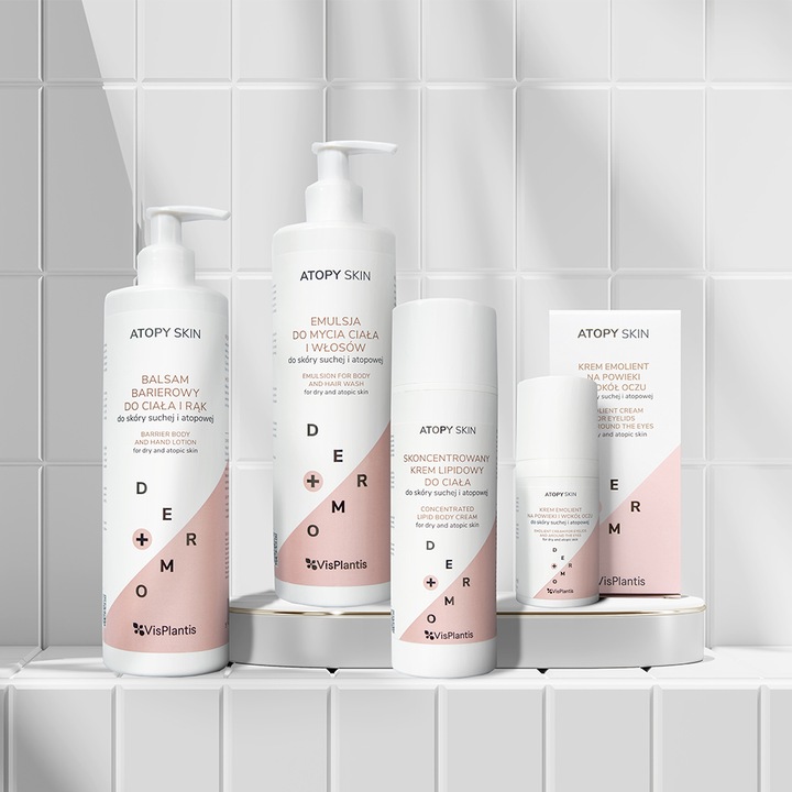 Krem emolient barierowy na powieki i wokół oczu 30ml Vis Plantis Atopy