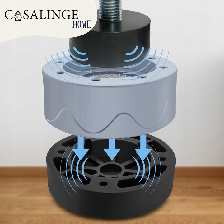 MATA ANTYWIBRACYJNA POD PRALKĘ ZMYWARKĘ GUMA PODKŁADKI ANTYWIBRACYJNE SZARE