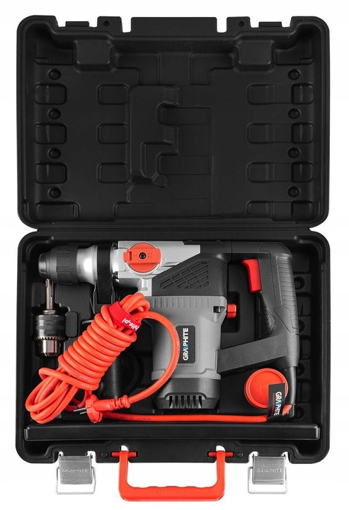 GRAPHITE Młot udarowy SDS+ 900W, walizka UDAR 58G860