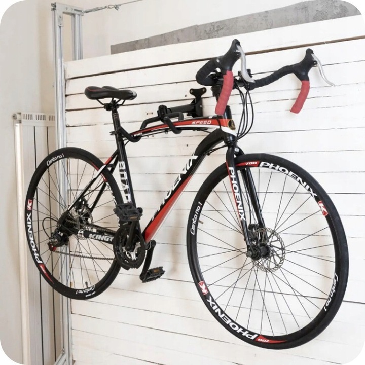 WIESZAK NA ROWER ŚCIENNY DO 25 KG UCHWYT ROWEROWY HAK NA ROWERY DO ROWERU