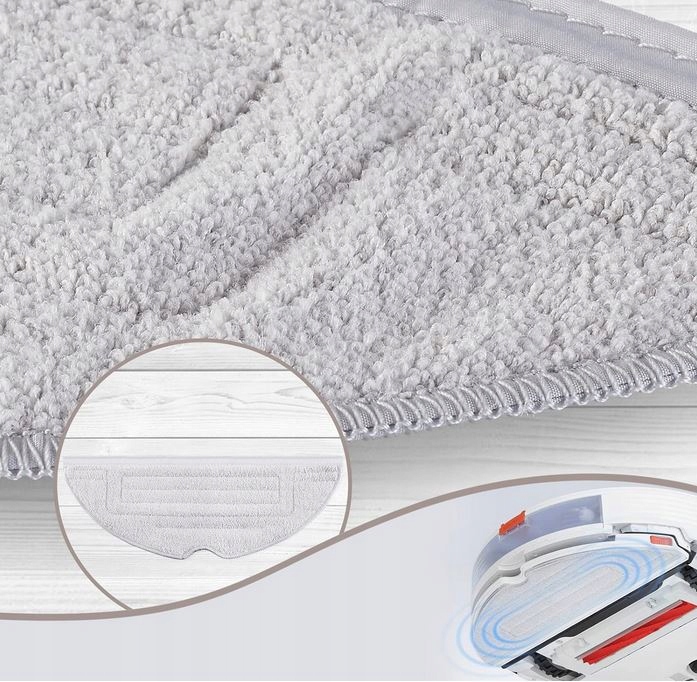 6x MOP DO ROBOROCK S7 MAXV/ROBOROCK S8 /S8 PLUS /S8 PRO ULTRA