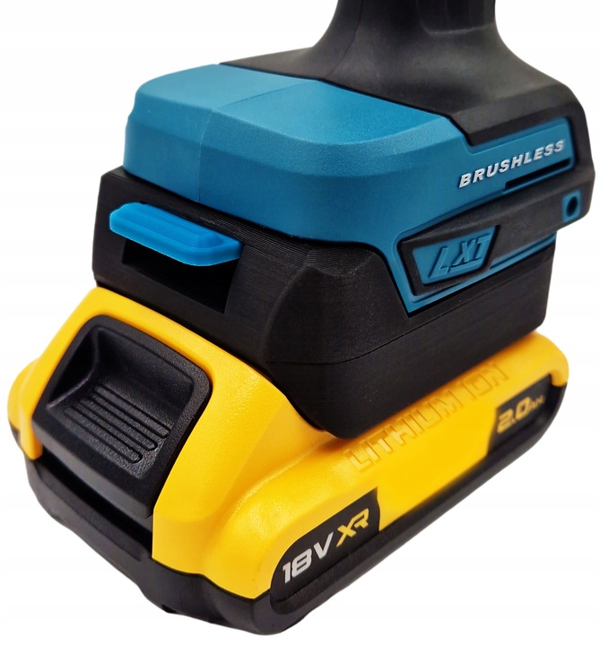 Adapter Baterii DeWalt Do Narzędzi Makita LXT Akumulator Przejściówka