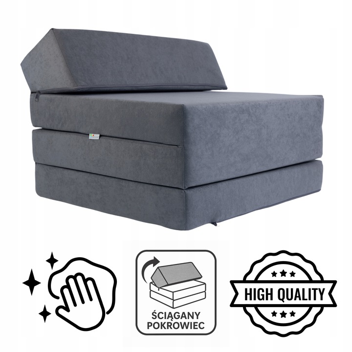 MATERAC TURYSTYCZNY SKŁADANY ROZKŁADANY KAMPING AUTO KAMPER DOM