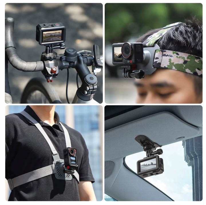 Mocowanie Uchwyt do Szybkiego Montażu 1/4 Cala do DJI Action 2 3 4 / 5