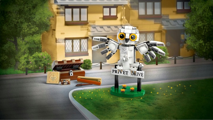 LEGO Harry Potter Hedwiga z wizytą na ul. Privet Drive 4 76425