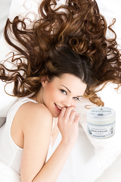 BABUSZKA AGAFIA MYDŁO SYBERYJSKIE BIAŁE 500 ml