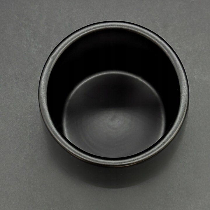 Dozownik mydła Dyspenser Płynu Ceramiczny Czarny Duży Ręczny z pompką