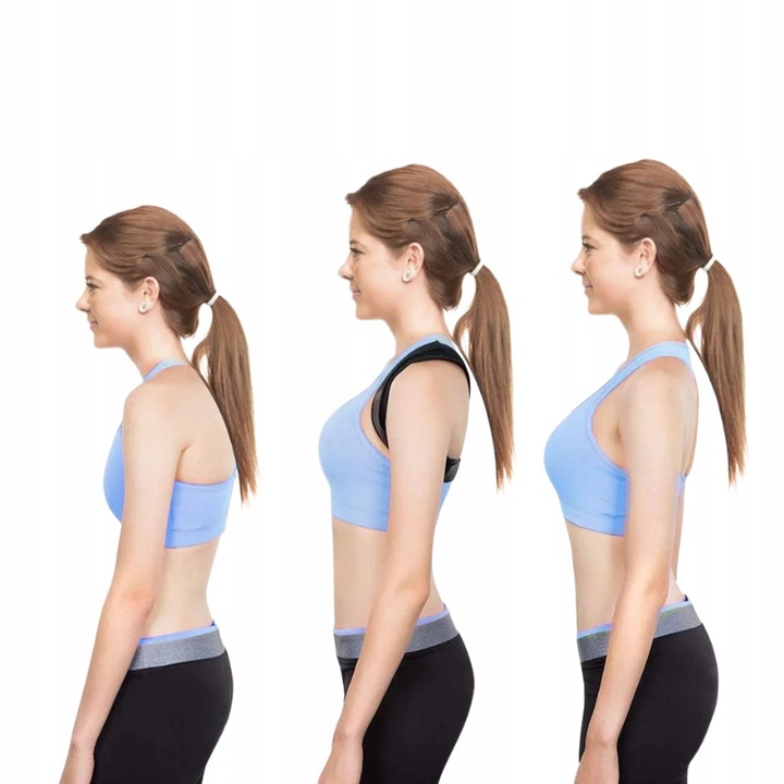 Inteligentny korektor postawy wad kręgosłupa pajączek na plecy proste plecy