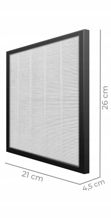 Kaseta filtracyjna filtr HEPA H11 do osuszacza powietrza DH-20S Cube