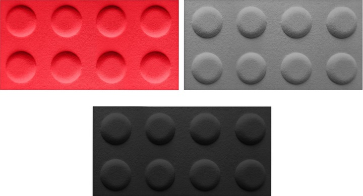 PANELE ŚCIENNE MIĘKIKE KLOCKI FILCOWE 60X30 SOFT