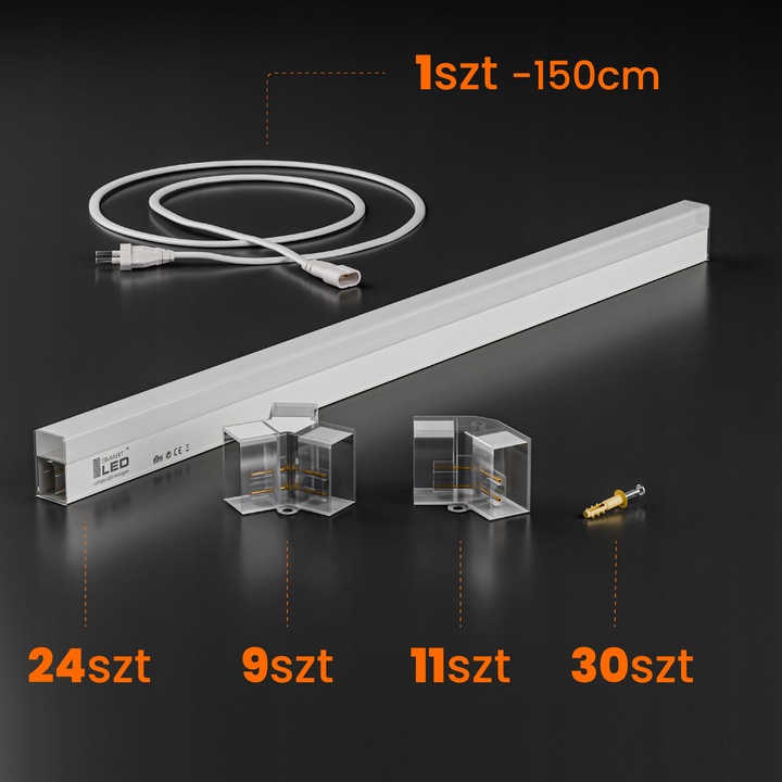 Lampa LED Hexagon Sufitowa Panel Oświetlenie Do Garaż Warsztat 298x209
