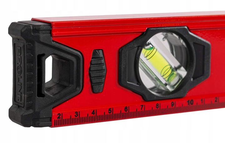 Poziomnica z uchwytami alum. 100cm 1m 3 lib. 1mm/1m STANDARD Proline