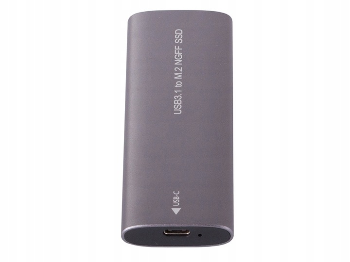 OBUDOWA ADAPTER DYSKU KIESZEŃ M.2 SATA NGFF USB 3.1 USB TYP-C