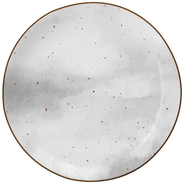 KOMPLET PORCELANA ZESTAW TALERZY SERWIS OBIADOWY TALERZE 18el WZÓR