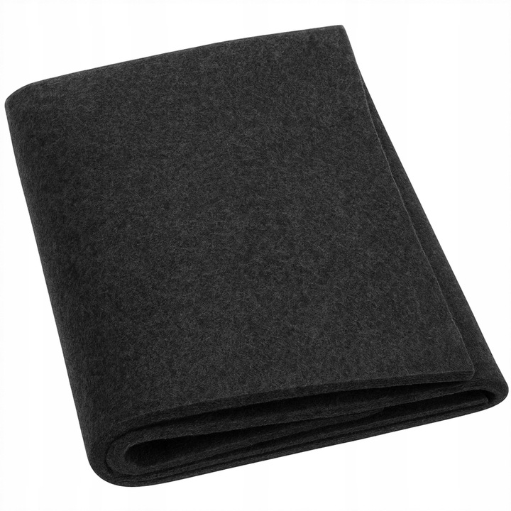 Filtr Węglowy Do Okapu 50x60cm Uniwersalny Czarny Skuteczna Wymiana