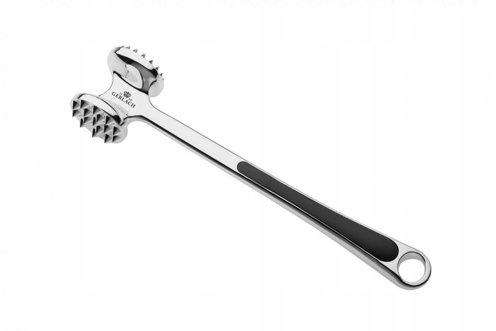 GERLACH TŁUCZEK DO MIĘSA DWUSTRONNY METALOWY MŁOTEK SOLIDNY