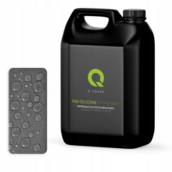 IMPREGNAT DO KOSTKI BRUKOWEJ Z EFEKTEM MOKREJ HYDROFOBOWY BEZBARWNY WET 5L