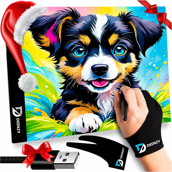 TABLET GRAFICZNY Deska Kreślarska TABLICA DO RYSOWANIA + Rękawiczka GRATIS