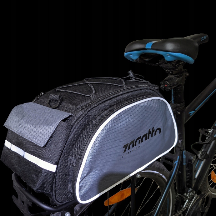 Torba rowerowa sakwa na bagażnik kufer pojemna torba na rower ZAGATTO