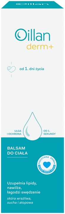OILLAN Derm+ Balsam do ciała skóra atopowa 400 ml