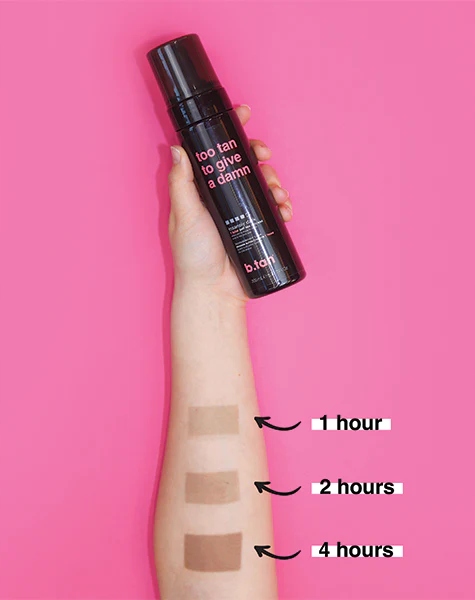 b.tan Too Tan To Give A Damn Pianka Samoopalająca 200ml