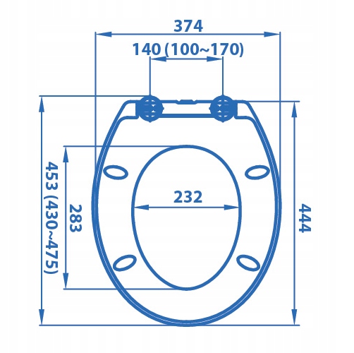 DESKA WC KLOZETOWA SEDESOWA WOLNOOPADAJĄCA NADRUK DĄB DREWNO TWARDA ESTIVA