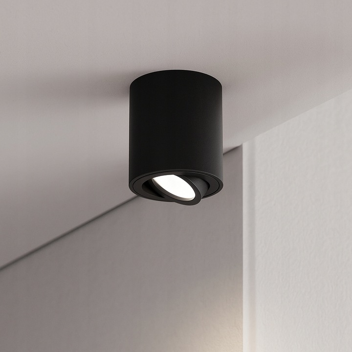 4x OPRAWA NATYNKOWA GU10 HALOGENOWA SPOT SUFITOWA tuba ruchoma na