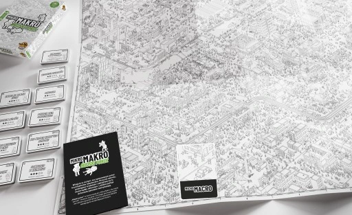 Gra planszowa LUCKY DUCK MikroMakro: Miejski poker