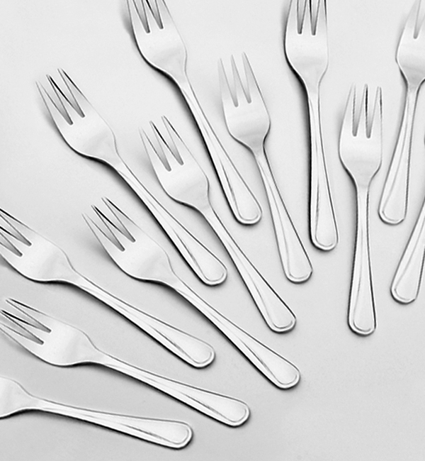 GERLACH MANGO SZTUĆCE KPL 12x WIDELCZYK DO CIASTA POŁYSK LUZ