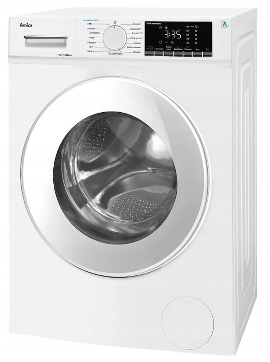 Pralka Amica WA5S714ALiSH 7kg 1400obr 15programów Slim inwerter
