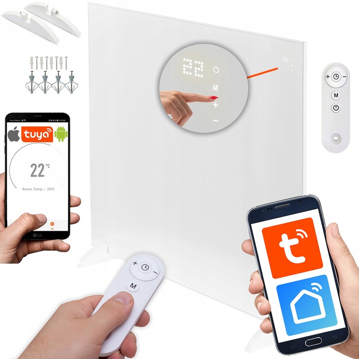 GRZEJNIK NA PODCZERWIEŃ PROMIENNIK 360W PILOT STEROWANIE WiFi LINBOX