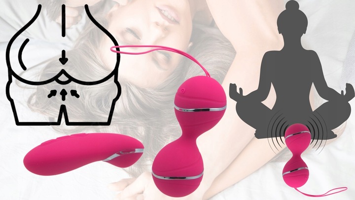 Wibrujące STYMULUJĄCE KULKI GEJSZY z pilotem MASAŻER 10 TRYBÓW WIBRACJI