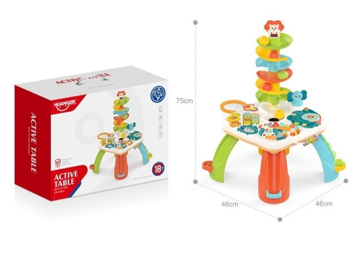 STOLIK INTERAKTYWNY EDUKACYJNY TOR DLA KULEK PIŁEK