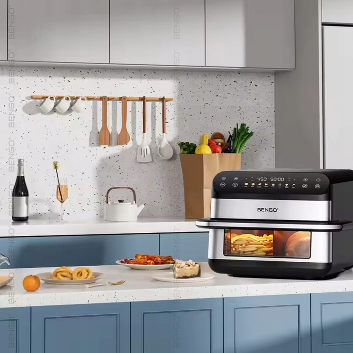 Frytkownica beztłuszczowa RODZINNA dual AIRFRYER 10L 2800W WiFi Tuya