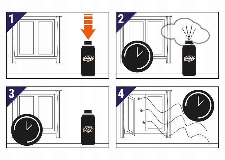 BOMBA GRANAT ZAMGŁAWIAJACY NA PLUSKWY MOCNY FOGGER ŚRODEK PREPARAT NO