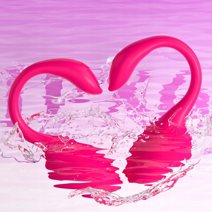 Wibrator dla kobiet sterowany aplikacją, stymulujący wibrujące jaja