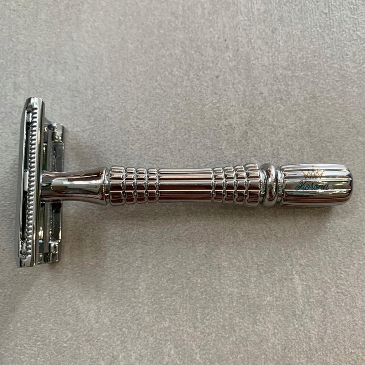 Tradycyjna Klasyczna Maszynka Do Golenia Z Lusterkiem + Żyletki Wilkinson