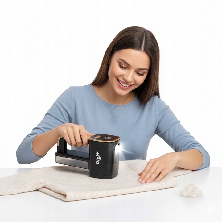 GOLARKA DO UBRAŃ TKANIN SWETRÓW TAPICERKI MOCNA AKUMULATOR 2000mAh USB