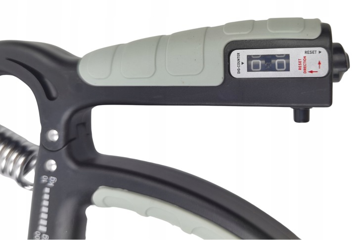 2x Ściskacz gripper z licznikiem regulowany 10-100kg do ćwiczeń nadgarstka